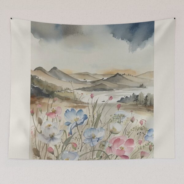 Item preview, Glorious Devon3(watercolour + AI) designed and sold by artsmeow.