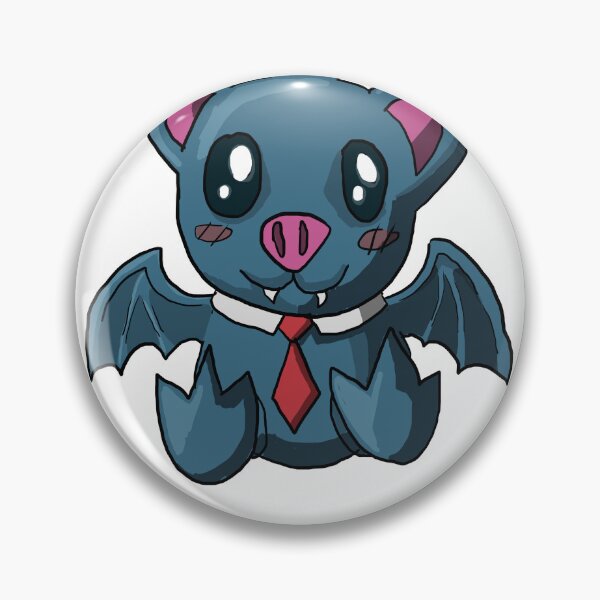 Item preview, cute bat with tie designed and sold by MaykoHGP.