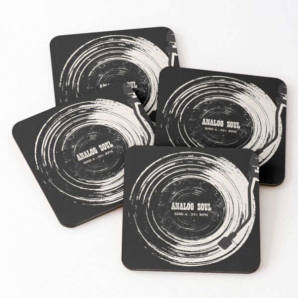 Item preview, Analog Soul – Vintage Vinyl Record Design designed and sold by TastefulDesigns.
