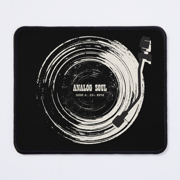 Item preview, Analog Soul – Vintage Vinyl Record Design designed and sold by TastefulDesigns.