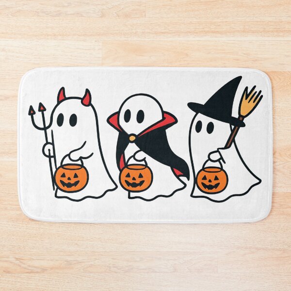Item preview, Halloween Ghosts in Costumes Trick-or-Treating designed and sold by The Crazy Cat Lady.