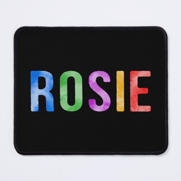 Item preview, Rosie Name Bright Colors designed and sold by Jeallan Designs.