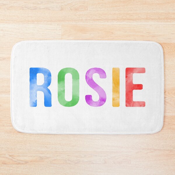 Item preview, Rosie Name Bright Colors designed and sold by Jeallan Designs.