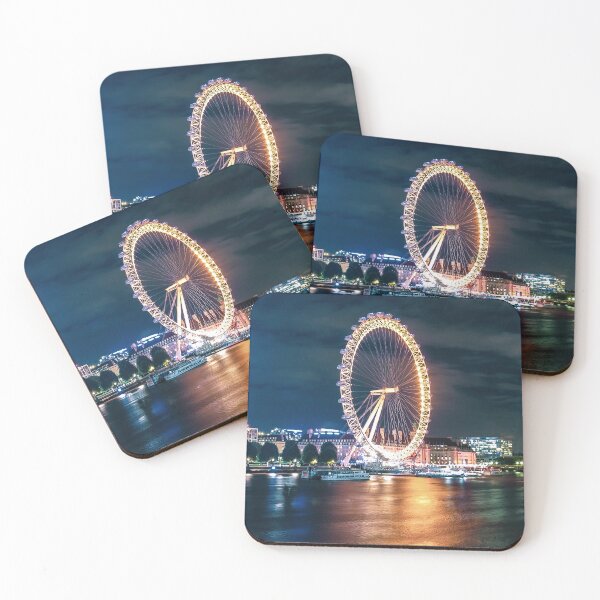 Item preview, London Eye and Thames Reflections designed and sold by Wild Afterglow.