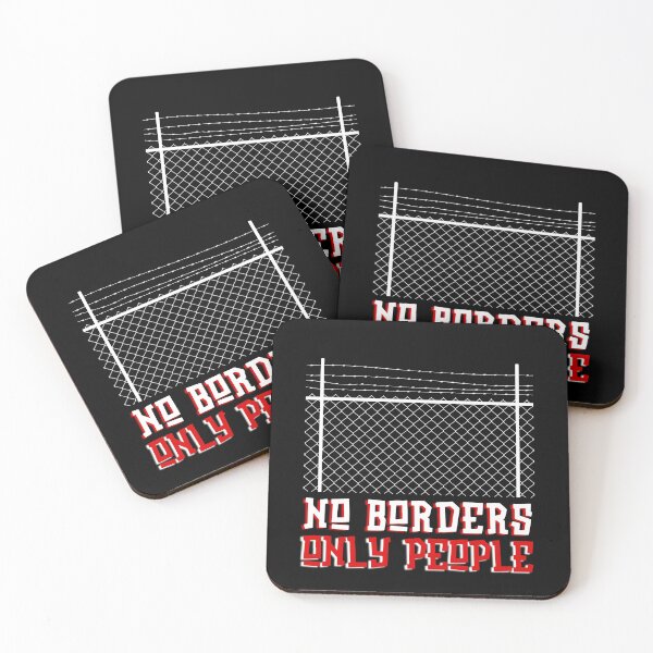 Item preview, No Borders Only People Design, Immigration Rights, Equality, Activism, Human Rights, Social Justice, Protest Art designed and sold by HotaruArt.