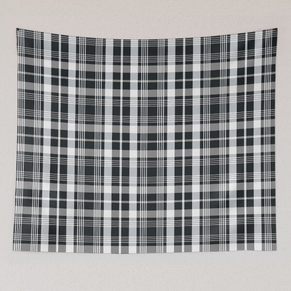 Item preview, Black White Grey Plaid Seamless Repeat designed and sold by Sharon Schwalbe.