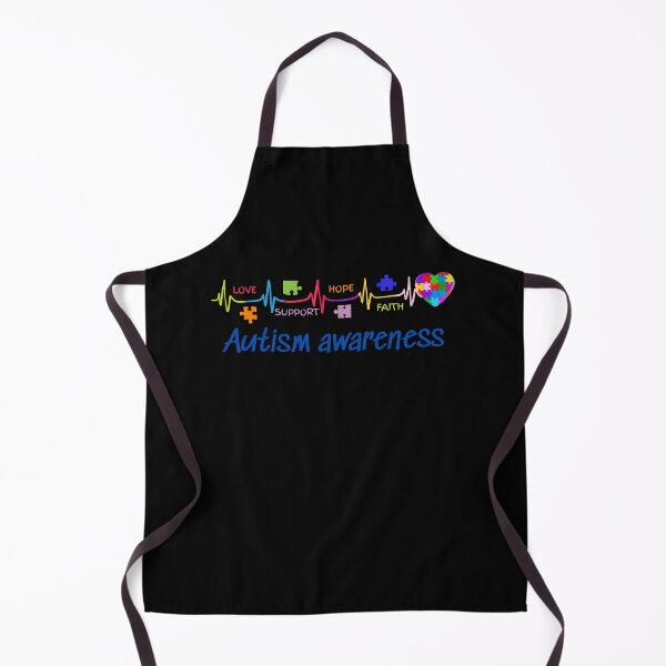 Item preview, Blue Autism Awareness Respect Love Support designed and sold by NightWisdom.