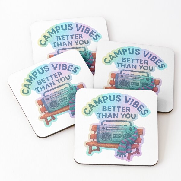 Item preview, Retro Boombox on Wooden Bench with Gradient Text Design designed and sold by Creative88Art.