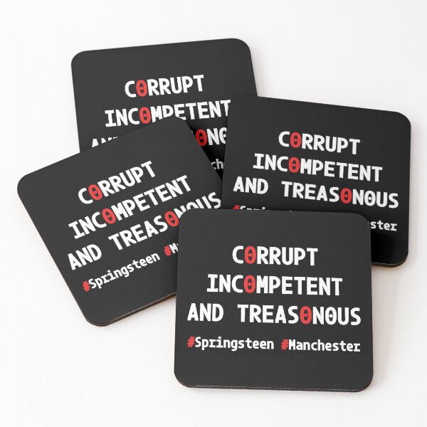 Item preview, Corrupt, incompetent and treasonous #Springsteen #Manchester designed and sold by PariSeine.