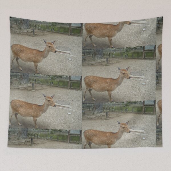 Item preview, Nara Deer in the Park designed and sold by KaleChub.