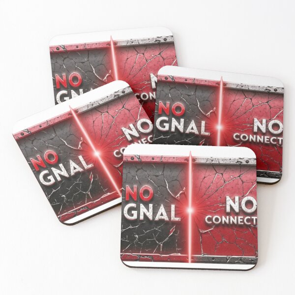 Item preview, Rectangular Metallic Sign with Glowing Red Crack and Bold Text designed and sold by Creative88Art.