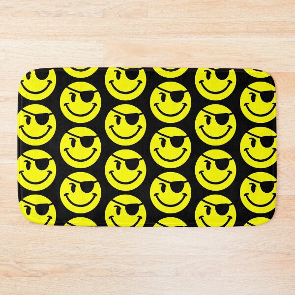 Item preview, One-Eyed and All Smiles – Eyepatch Smiley Face designed and sold by Eyepatch-Jacks.