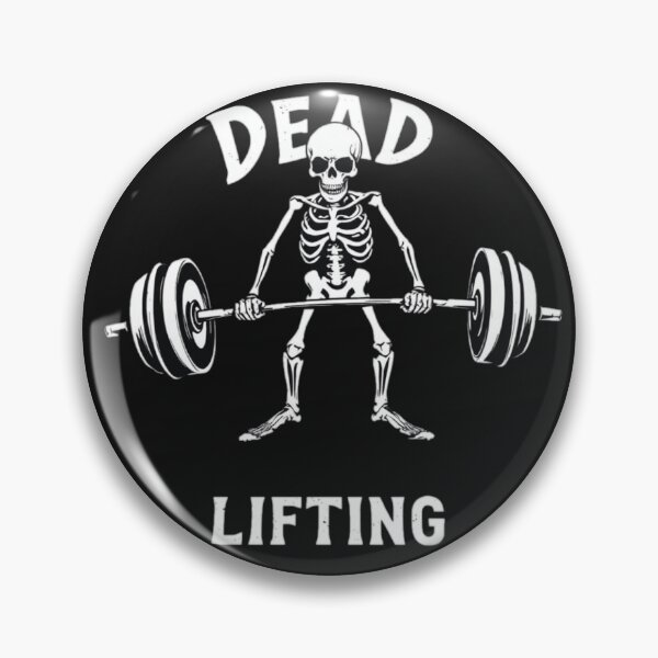 Item preview, Dead Lifting Skeleton designed and sold by HypeTheTrophy.
