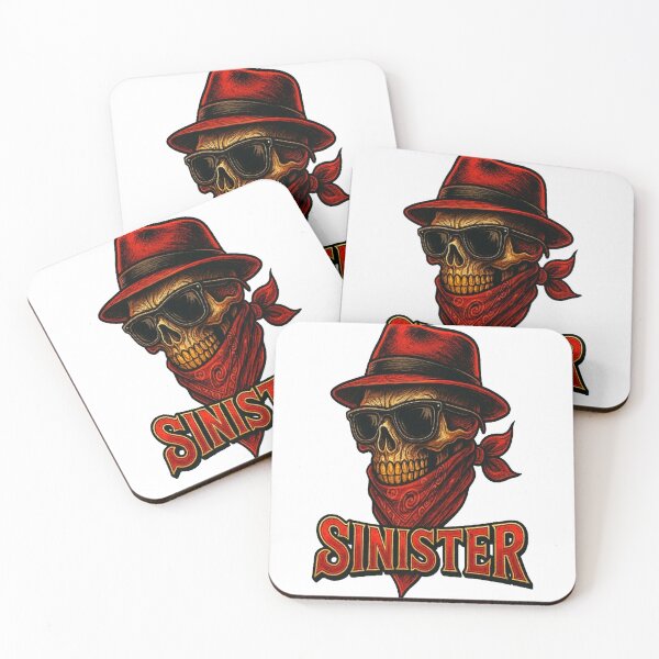 Item preview, Sinister Skull Classic Logo designed and sold by Sinister prints.