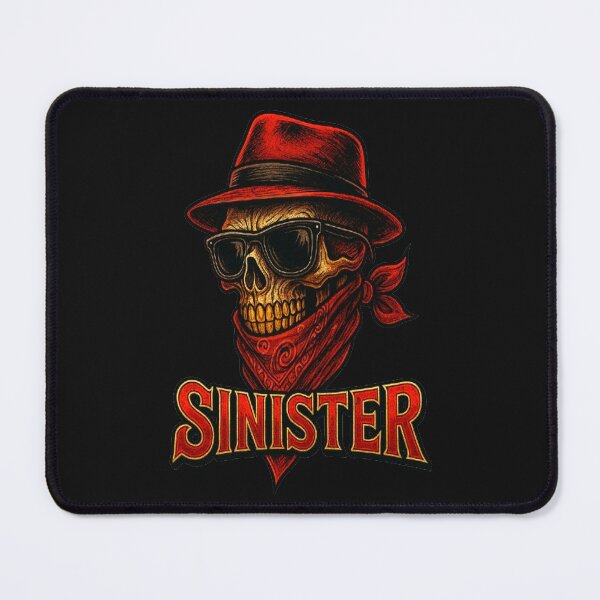 Item preview, Sinister Skull Classic Logo designed and sold by Sinister prints.