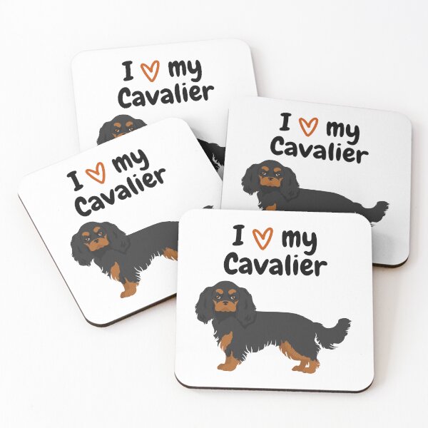Item preview, I Love My Black and Tan Cavalier designed and sold by Lisa Liberty.