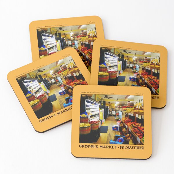 Item preview, Groppi's Corner Market • Bay View, Milwaukee designed and sold by MKE Rhine Maiden  •  Grumble Services, LLC..