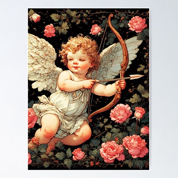 Item preview, Cupid among the roses. designed and sold by Natalia-Vlad.