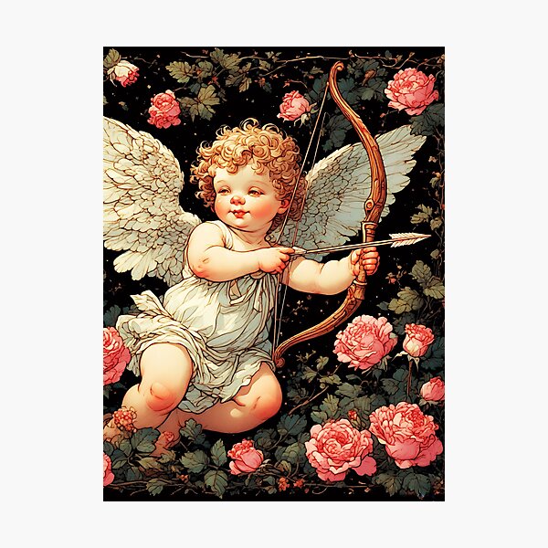 Item preview, Cupid among the roses. designed and sold by Natalia-Vlad.