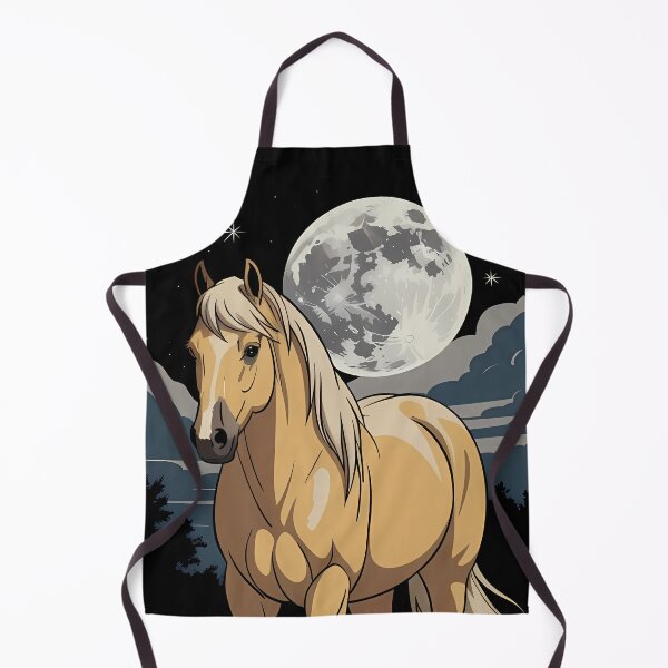 Item preview, Palomino Horse In Moonlight designed and sold by KateLeap.