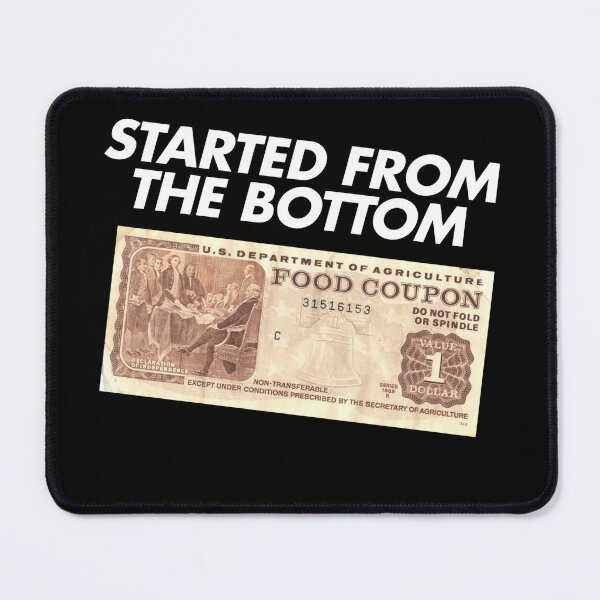 Item preview, Started From Food Stamp designed and sold by BangerSupply.