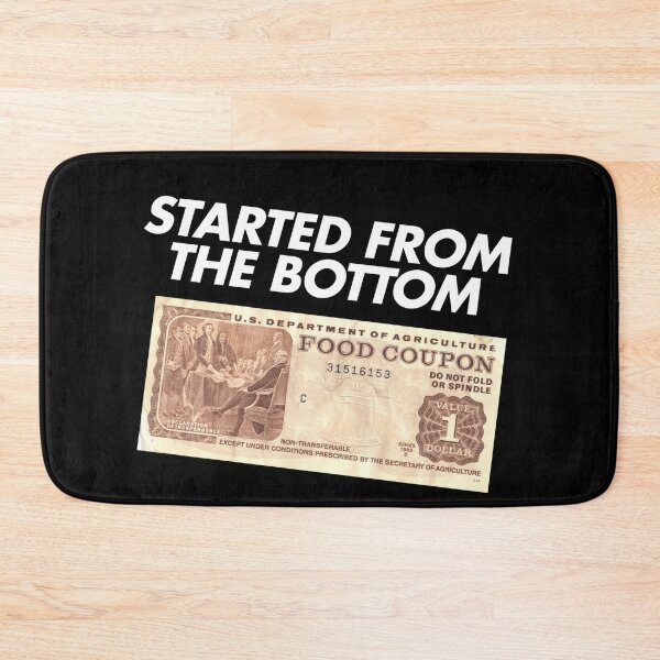 Item preview, Started From Food Stamp designed and sold by BangerSupply.