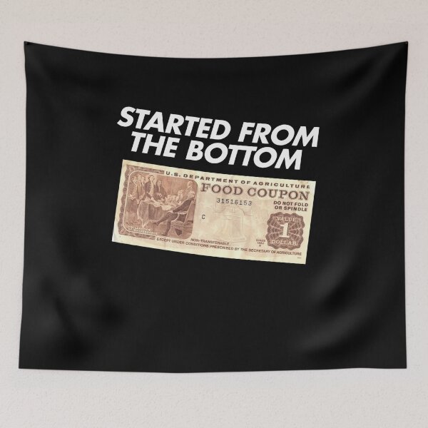 Item preview, Started From Food Stamp designed and sold by BangerSupply.
