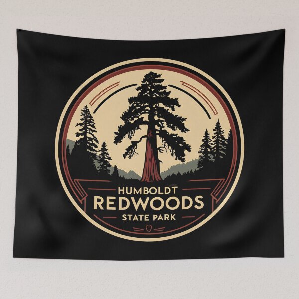 Item preview, Humboldt Redwoods State Park - California designed and sold by GoodOldVintage.