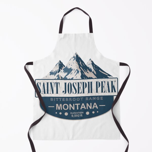 Item preview, Saint Joseph Peak, Bitterroot Range, Montana Mountain Badge designed and sold by Wanderful-roads.