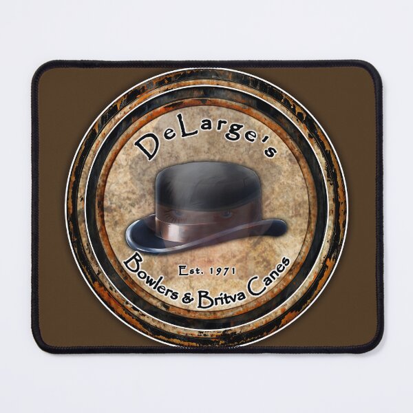 Item preview, DeLARGE'S BOWLERS AND BRITVA CANES designed and sold by Pickle Wicked Designs.