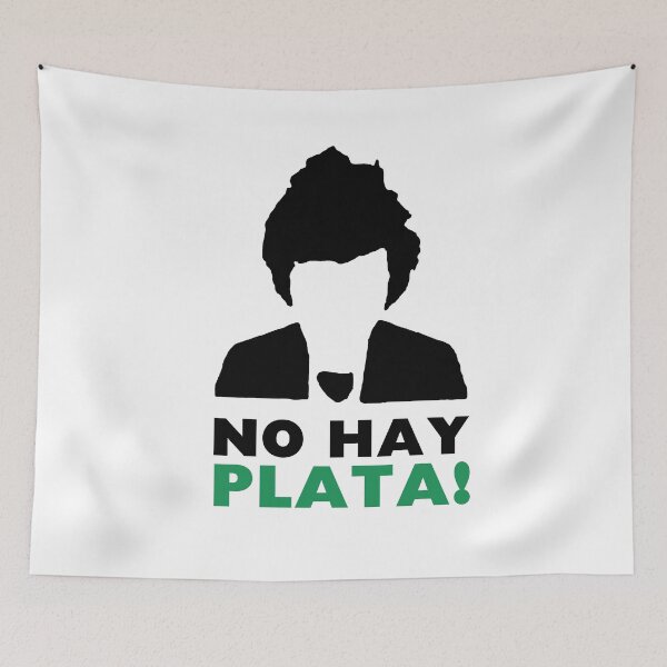Item preview, Javier Milei No Hay Plata designed and sold by bArtme.