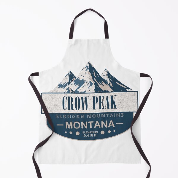 Item preview, Crow Peak, Elkhorn Mountains, Montana Mountain Badge designed and sold by Wanderful-roads.