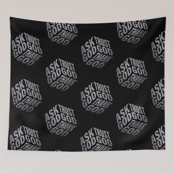 Item preview, Ask God, Trust God, Thank God designed and sold by ixam-mg.