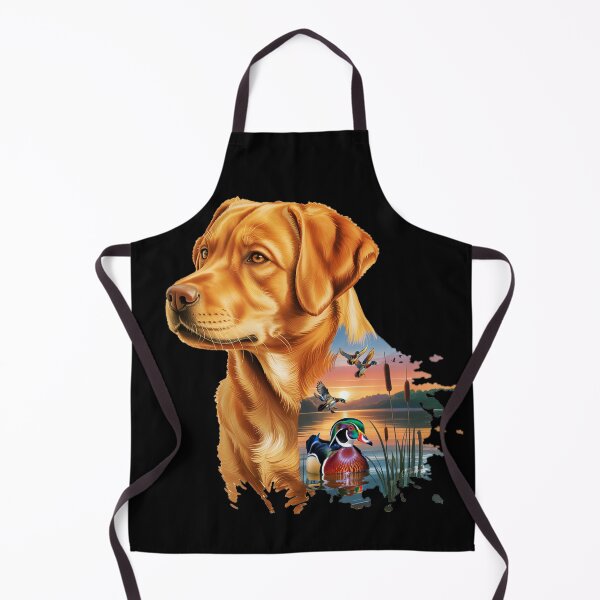 Item preview, Fox Red Labrador and Wood Duck Sunrise designed and sold by LifeCrush.
