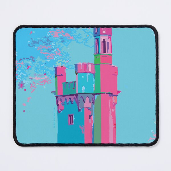Item preview, The "Mäuseturm" in the UNESCO World Heritage Site "Upper Middle Rhine Valley”, if it was a flower. designed and sold by The Rhine in my suitcase.