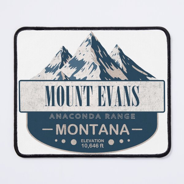 Item preview, Mount Evans, Anaconda Range, Montana Mountain Badge designed and sold by Wanderful-roads.