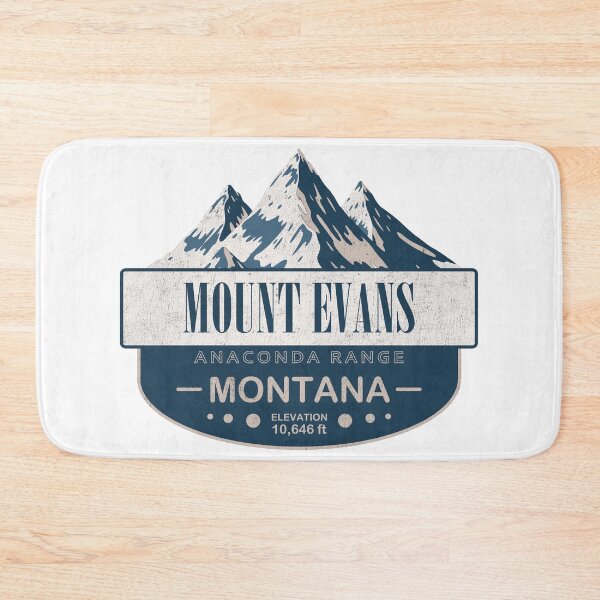 Item preview, Mount Evans, Anaconda Range, Montana Mountain Badge designed and sold by Wanderful-roads.