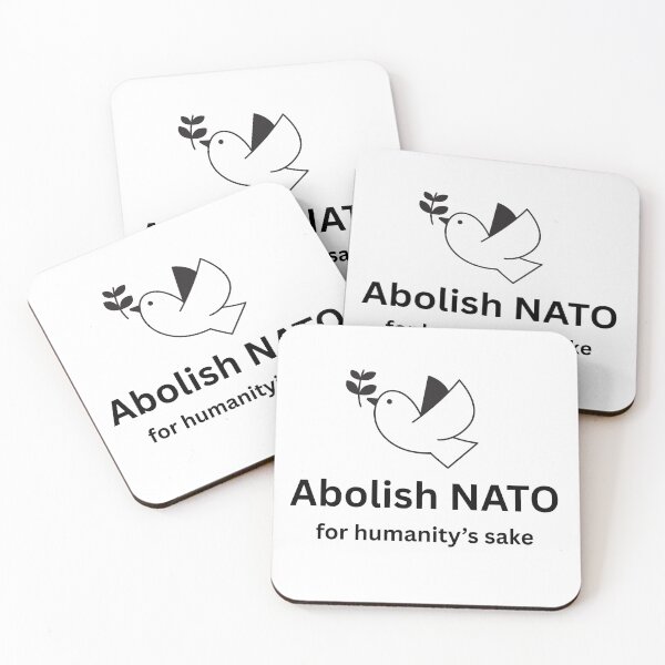 Item preview, Abolish NATO for Humanity’s Sake – Dove of Peace designed and sold by Lisa Liberty.