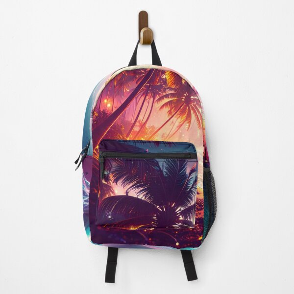 Item preview, Mystical Palm Beach: Tropical serenity with a dreamy glow designed and sold by OttensPixels.