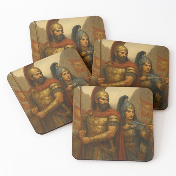 Item preview, Youtab and Ariobarzan – Legendary Persian Warriors of the Achaemenid Empire by NegarTv Designs designed and sold by NegarTv Designs.
