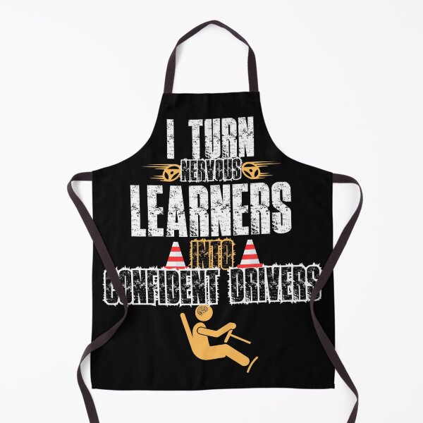 Item preview, Inspirational Driving Instructor Quote - I Turn Nervous Learners Into Confident Drivers designed and sold by PeteLawliiet.