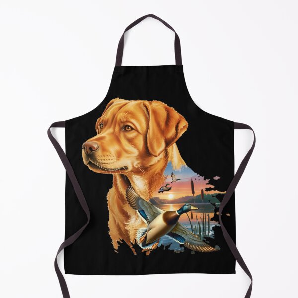 Item preview, Fox Red Labrador and Flying Mallard Sunrise designed and sold by LifeCrush.