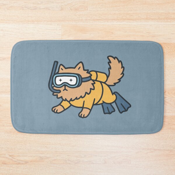 Item preview, Cat Scuba Diving  designed and sold by LifeParody.