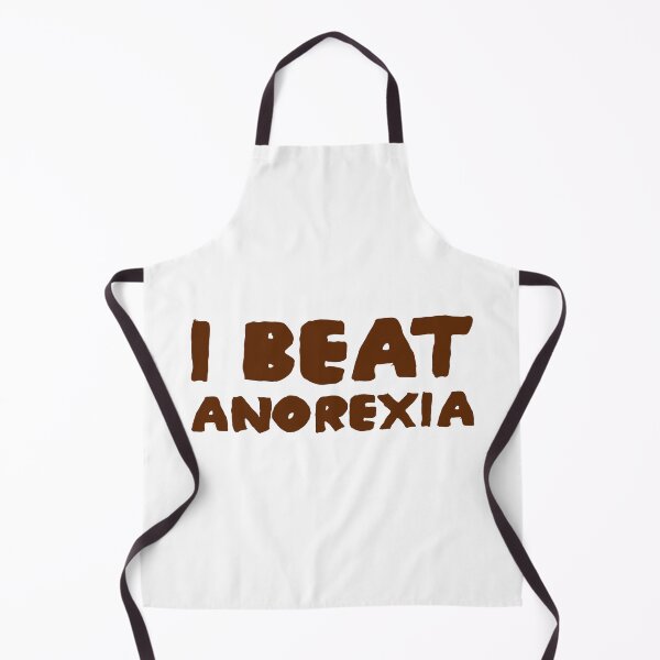 Item preview, I Beat Anorexia - Funny Quote designed and sold by zachosz.