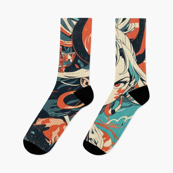 Item preview, Samurai Pirate Battle Girl  designed and sold by AnimeArsenalPrints.