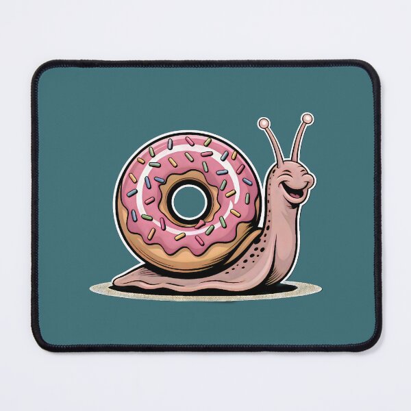 Item preview, Snail loves Donut designed and sold by SidTastic .