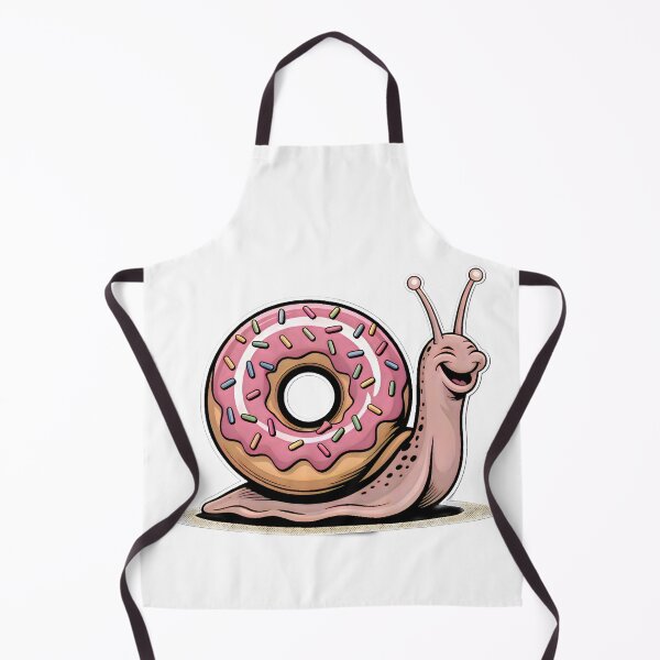 Item preview, Snail loves Donut designed and sold by SidTastic .