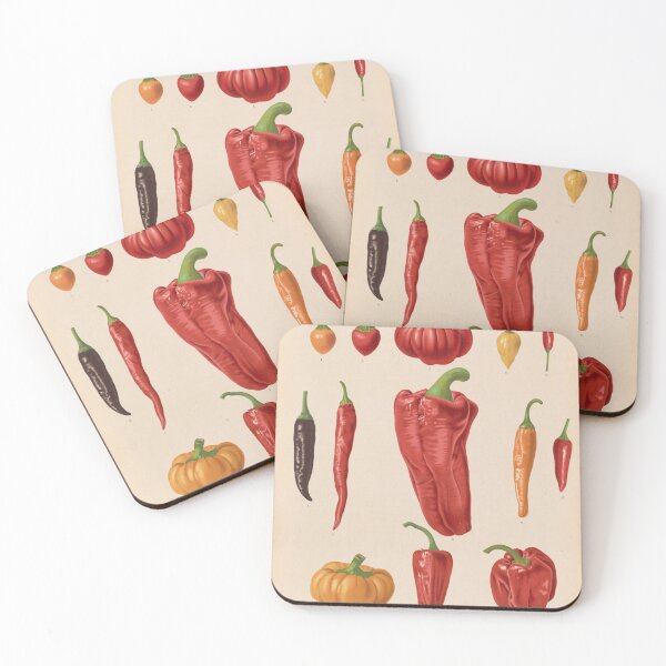 Item preview, Chili Pepper Scientific Illustration designed and sold by Aesthetic Archive.