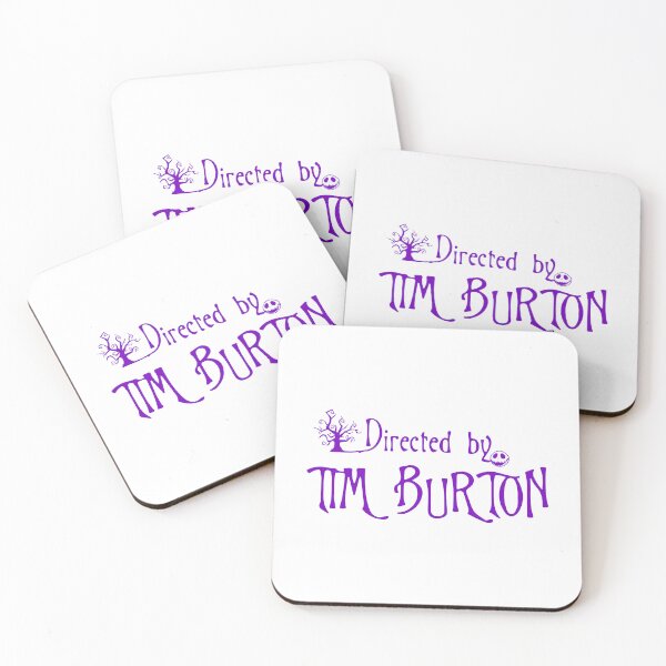 Item preview, Directed by Tim Burton - Cinematic Minimal Icons designed and sold by AMCshoppingg.