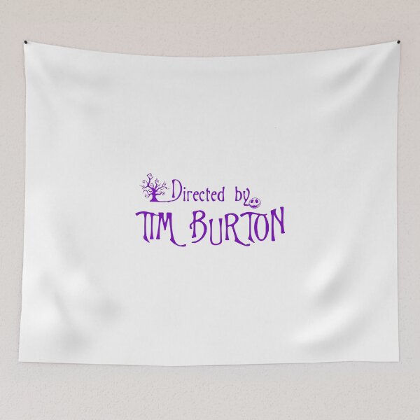 Item preview, Directed by Tim Burton - Cinematic Minimal Icons designed and sold by AMCshoppingg.